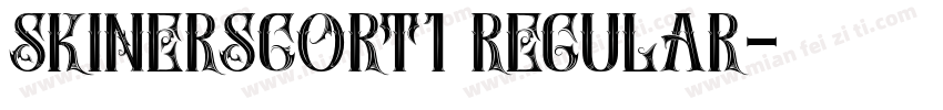SkinerScort1 Regular字体转换